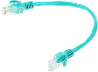 Патч-корд Premier PP12-0.25M/G 1000Гбит/с UTP 4 пары cat.5E CCA molded 0.25м зеленый RJ-45 (m)-RJ-45 (m) - купить недорого с доставкой в интернет-магазине