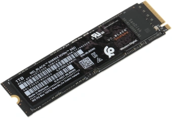 Накопитель SSD WD PCIe 4.0 x4 1TB WDS100T2X0E Black SN850X M.2 2280 - купить недорого с доставкой в интернет-магазине