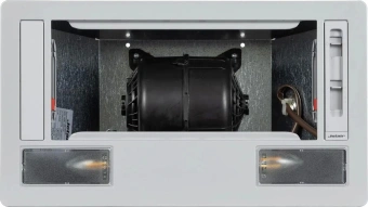 Вытяжка встраиваемая Jet Air Viera GR/A/52 серый управление: ползунковое (1 мотор) - купить недорого с доставкой в интернет-магазине