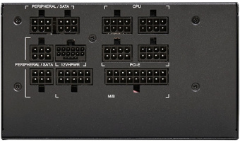 Блок питания Chieftec ATX 1050W Polaris PPS-1050FC-A3 Gen.5 80+ gold (20+4pin) APFC 135mm fan 12xSATA Cab Manag RTL - купить недорого с доставкой в интернет-магазине