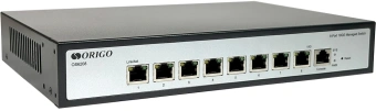 Коммутатор Origo OS6208 OS6208/A1A (L2) 8x1Гбит/с управляемый - цена, купить или заказать с доставкой в интернет-магазине Коммутатор Origo OS6208 OS6208/A1A (L2) 8x1Гбит/с управляемый - купить недорого с доставкой в интернет-магазине