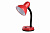 Светильник Camelion KD-301 С04 (5755) настольный на подставке E27 красный 40Вт