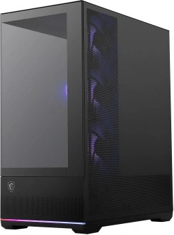 Корпус MSI MAG Pano 110R PZ черный без БП ATX 6x120mm 4x140mm 2xUSB3.0 audio AirDuct bott PSU - купить недорого с доставкой в интернет-магазине