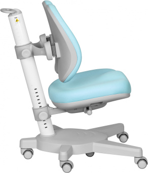 Кресло детское Cactus CS-CHR-3604BL голубой крестов. пластик серый - купить недорого с доставкой в интернет-магазине