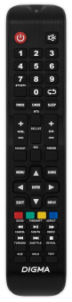 Телевизор LED Digma 24" DM-LED24MBB21 черный HD 60Hz DVB-T DVB-T2 DVB-C DVB-S DVB-S2 USB - купить недорого с доставкой в интернет-магазине