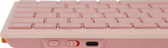 Клавиатура A4Tech Fstyler FBX51C розовый USB беспроводная BT/Radio slim Multimedia (FBX51C PINK) - купить недорого с доставкой в интернет-магазине
