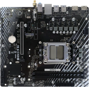 Материнская плата Biostar A620MS-E Socket AM5 AMD A620A 2xDDR5 mATX AC`97 8ch(7.1) GbLAN RAID+HDMI+DP - купить недорого с доставкой в интернет-магазине