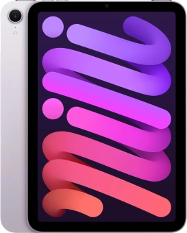Планшет Apple iPad mini 2024 A2993 A17 Pro 6С RAM8Gb ROM256Gb 8.3" IPS 2266x1488 iOS фиолетовый 12Mpix 12Mpix BT WiFi 10hr - купить недорого с доставкой в интернет-магазине
