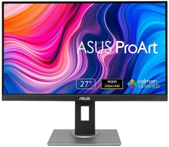 Монитор Asus 27" ProArt PA278QV черный IPS LED 4ms 16:9 DVI HDMI M/M матовая HAS Piv 350cd 178гр/178гр 2560x1440 75Hz DP 2K USB 7.56кг - купить недорого с доставкой в интернет-магазине