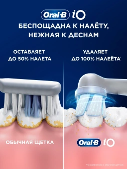 Зубная щетка электрическая Oral-B iO_S3_Ice Blue голубой - купить недорого с доставкой в интернет-магазине