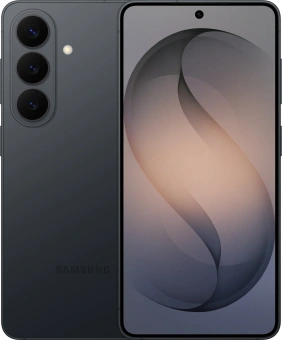 Смартфон Samsung SM-S942B Galaxy S26 512Gb 12Gb черный моноблок 3G 4G 2Sim 6.3" 1080x2340 Android 16 50Mpix 802.11 a/b/g/n/ac/ax/be NFC GPS GSM900/1800 GSM1900 Protect - купить недорого с доставкой в интернет-магазине