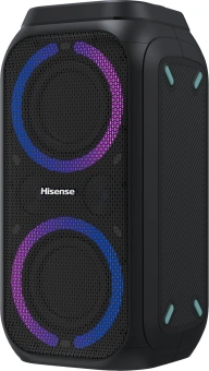 Минисистема Hisense Party Rocket 160 черный 160Вт FM USB BT - купить недорого с доставкой в интернет-магазине