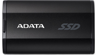 Накопитель SSD A-Data USB-C 2TB SD810-2000G-CBK SD810 черный - купить недорого с доставкой в интернет-магазине