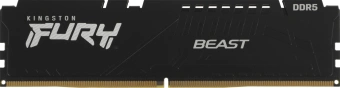 Память DDR5 16GB 6000MHz Kingston KF560C36BBE2-16 Fury Beast RTL Gaming PC5-48000 CL36 DIMM 288-pin 1.35В single rank с радиатором Ret - купить недорого с доставкой в интернет-магазине