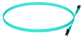 Патч-корд Panduit FZ2ELLNLNSNM001 2x50/125 OM4 LC дуплекс-LC дуплекс 1м LSZH аквамарин - купить недорого с доставкой в интернет-магазине