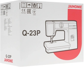 Швейная машина Janome Q-23P белый/рисунок - купить недорого с доставкой в интернет-магазине
