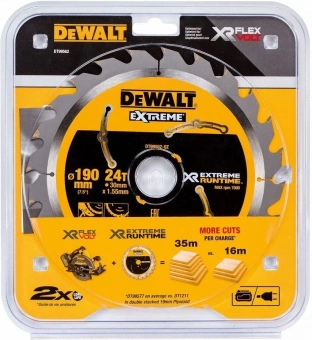 Диск пильный по дер. DeWalt DT99562 (00006667319) d=190мм d(посад.)=30мм (торцовочные пилы) - купить недорого с доставкой в интернет-магазине