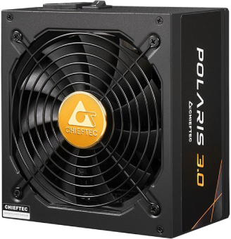 Блок питания Chieftec ATX 1250W Polaris PPS-1250FC-A3 80+ gold (20+4pin) APFC 135mm fan 12xSATA Cab Manag RTL - купить недорого с доставкой в интернет-магазине