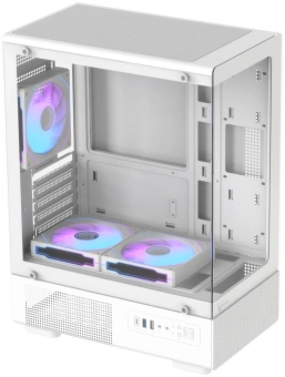 Корпус Formula Crystal Z1CM Plus AR v2 белый без БП mATX 2x120mm 1xUSB2.0 1xUSB3.0 audio bott PSU - купить недорого с доставкой в интернет-магазине