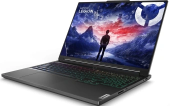 Ноутбук Lenovo Legion 7 16IRX9 Core i7 14700HX 32Gb SSD1Tb NVIDIA GeForce RTX4060 8Gb 16" IPS 3.2K (3200x2000) noOS black WiFi BT Cam (83FD0044RK) - купить недорого с доставкой в интернет-магазине