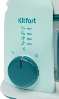Блендер стационарный Kitfort КТ-2305 400Вт белый/зеленый - купить недорого с доставкой в интернет-магазине