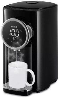 Термопот Kitfort КТ-2516 4.8л. 1450Вт черный - купить недорого с доставкой в интернет-магазине