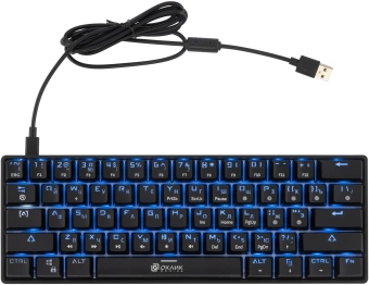 Клавиатура Оклик K713X механическая черный USB Multimedia for gamer LED - цена, купить или заказать с доставкой в интернет-магазине Клавиатура Оклик K713X механическая черный USB Multimedia for gamer LED - купить недорого с доставкой в интернет-магазине