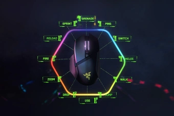 Мышь Razer Basilisk V3 Pro черный оптическая 30000dpi беспров. BT/Radio USB 11but (RZ01-04620100-R3G1) - купить недорого с доставкой в интернет-магазине