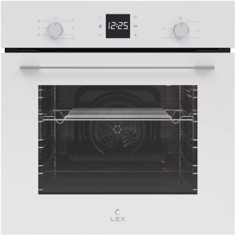 Духовой шкаф Электрический Lex EDM 076 WH белый - купить недорого с доставкой в интернет-магазине
