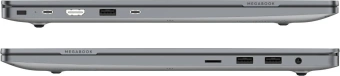 Ноутбук Tecno MegaBook T16RA Core i5 13420H 16Gb SSD1Tb Intel UHD Graphics 16" IPS FHD+ (1920x1200) Windows 11 Home 64 grey WiFi BT Cam 6510mAh (71005000729) - купить недорого с доставкой в интернет-магазине