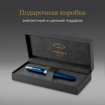 Ручка роллер Parker Sonnet Core T539 (1931535) LaqBlue CT F черн. черн. подар.кор. - купить недорого с доставкой в интернет-магазине