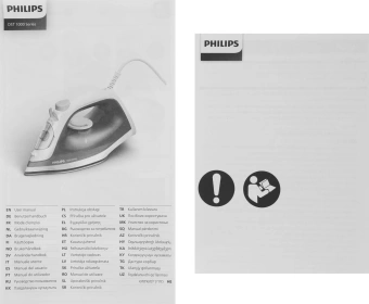 Утюг Philips DST1020/30 1800Вт фиолетовый - купить недорого с доставкой в интернет-магазине