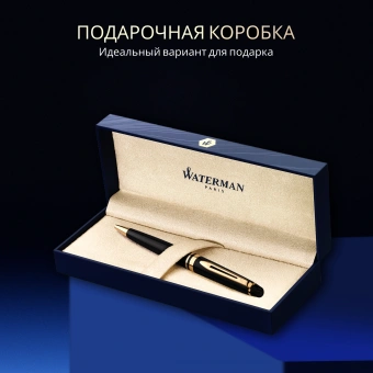 Ручка шариков. Waterman Expert 3 (S0951700) Black Laque GT M син. черн. подар.кор. - купить недорого с доставкой в интернет-магазине