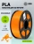 Пластик для принтера 3D Cactus CS-3D-PLA-1KG-ORANGE PLA d1.75мм 1кг L326м 1цв. - купить недорого с доставкой в интернет-магазине