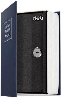 Сейф-книга Deli ET640 180x115x55мм ключевой - купить недорого с доставкой в интернет-магазине