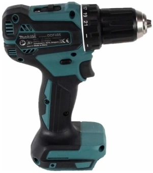 Дрель-шуруповерт Makita DDF485RFJ аккум. патрон:быстрозажимной (кейс в комплекте) - купить недорого с доставкой в интернет-магазине