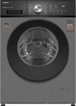 Стиральная машина Weissgauff WM 45127 Direct Drive Inverter Steam Deep класс: A+++ загр.фронтальная макс.:7кг темно-серый инвертор - купить недорого с доставкой в интернет-магазине