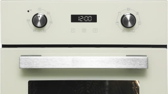 Духовой шкаф Электрический Hyundai HEO 45411 BE стекло бежевое/серебристый - купить недорого с доставкой в интернет-магазине