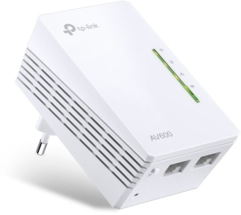 Сетевой адаптер HomePlug AV TP-Link TL-WPA4220 AV600 Fast Ethernet (ант.внутр.) - купить недорого с доставкой в интернет-магазине