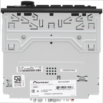 Автомагнитола Pioneer DEH-S4250BT 1DIN 4x50Вт ПДУ RDS - купить недорого с доставкой в интернет-магазине