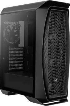 Корпус Aerocool Aero One Eclipse-G-BK-v1 черный без БП ATX 4x120mm 2x140mm 2xUSB3.0 audio bott PSU - купить недорого с доставкой в интернет-магазине