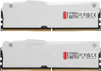 Память DDR5 2x16GB 6400MHz Kingston KF564C32BWEAK2-32 Fury Beast RGB RTL Gaming PC5-51200 CL32 DIMM 288-pin 1.4В kit dual rank с радиатором Ret - купить недорого с доставкой в интернет-магазине