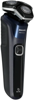 Бритва роторная Philips Series 5000 S5885/10 реж.эл.:3 питан.:аккум. черный/синий - купить недорого с доставкой в интернет-магазине