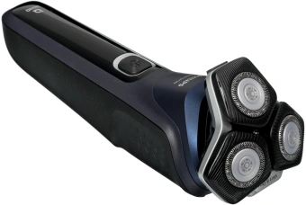 Бритва роторная Philips Series 5000 S5885/10 реж.эл.:3 питан.:аккум. черный/синий - купить недорого с доставкой в интернет-магазине