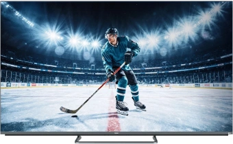 Телевизор LED Haier 55" 55 MiniLED M4 Frameless серебристый 4K Ultra HD 60Hz MEMC DVB-T DVB-T2 DVB-C DVB-S2 USB WiFi Smart TV - купить недорого с доставкой в интернет-магазине