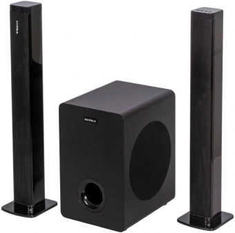 Саундбар Supra SSB-212 2.1 200Вт+400Вт черный - купить недорого с доставкой в интернет-магазине