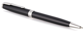 Набор ручек Parker Sonnet (CW2093259) LaqBlack CT M подар.кор. ручка роллер, ручка шариковая - купить недорого с доставкой в интернет-магазине