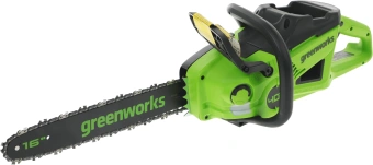 Цепная пила Greenworks GD40CS20X аккум. 2000Вт дл.шины:16" (40cm) (2008807) - купить недорого с доставкой в интернет-магазине