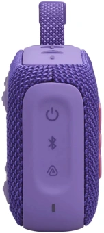 Колонка порт. JBL Go 4 фиолетовый 4.2W 1.0 BT 850mAh (JBLGO4PUR) - купить недорого с доставкой в интернет-магазине