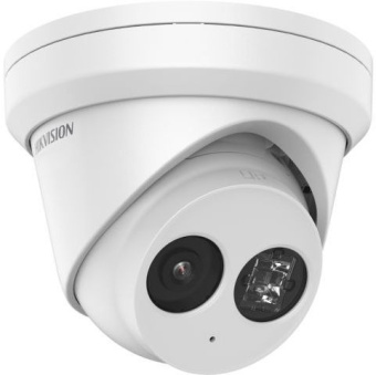 Камера видеонаблюдения IP Hikvision DS-2CD2383G2-IU(2.8mm) 2.8-2.8мм цв. корп.:белый - купить недорого с доставкой в интернет-магазине